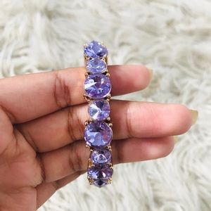 Magnetic Closure Purple Bracelet